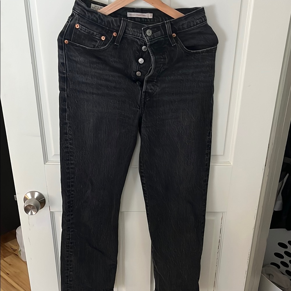 Levi’s Ribcage Straight Ankle Size 27
